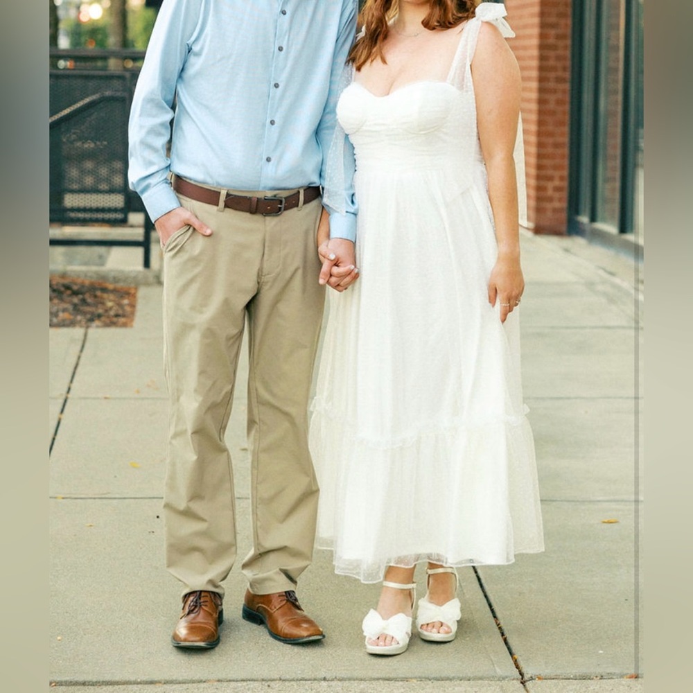 Birdy Grey White Wedding Dress